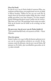 Aan de oever van de Piedra huilde ik een spirituele roman , Paulo Coelho