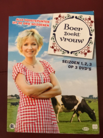 Boer zoekt vrouw, Seizoen 1,2,3 op 3 DVD’s