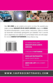 100% stedengidsen - 100% Rome reisgids met uitneembare plattegrond ,  Irene de Vette Serie: Time to momo