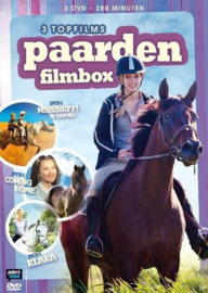 Paarden Filmbox (Mississippi Is Van Mij – Coming Home – Klara) , 3Dvd Stackpack