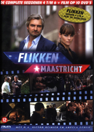 Flikken Maastricht de complete seizoenen 4 t/m 6 + film op 10 dvd's
