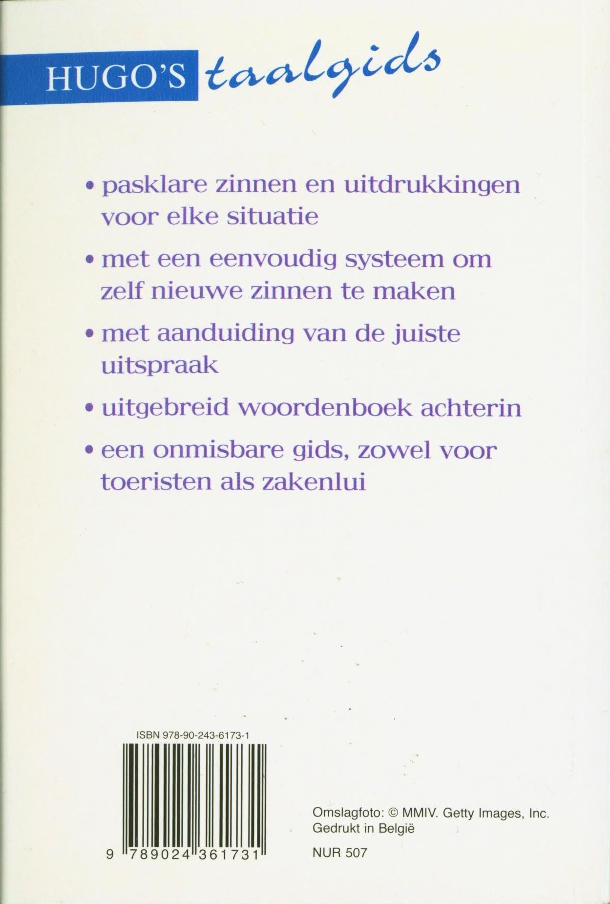 Hugo's taalgids - Frans spreken en begrijpen Uw praktische reisgezel voor: hotel - rondreizen - restaurant - post - bank - winkelen - sport - telefoneren - medische hulp en nog veel meer!