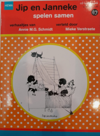 Jip & Janneke spelen samen - Verhaaltjes van Annie M.G. Schmidt, verteld door Mieke Verstraete - cd-luisterboek ,  Annie mg schmid