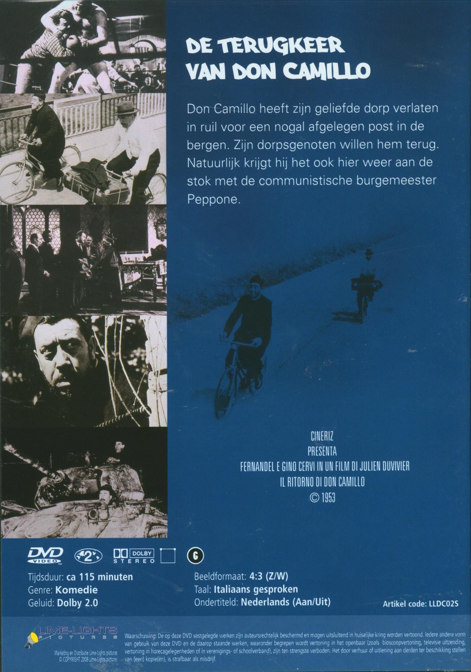 Don Camillo Box Acteurs: Fernandel