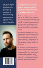 De dingen die je vergeet Rouwen voor beginners , Gijs van der Sanden