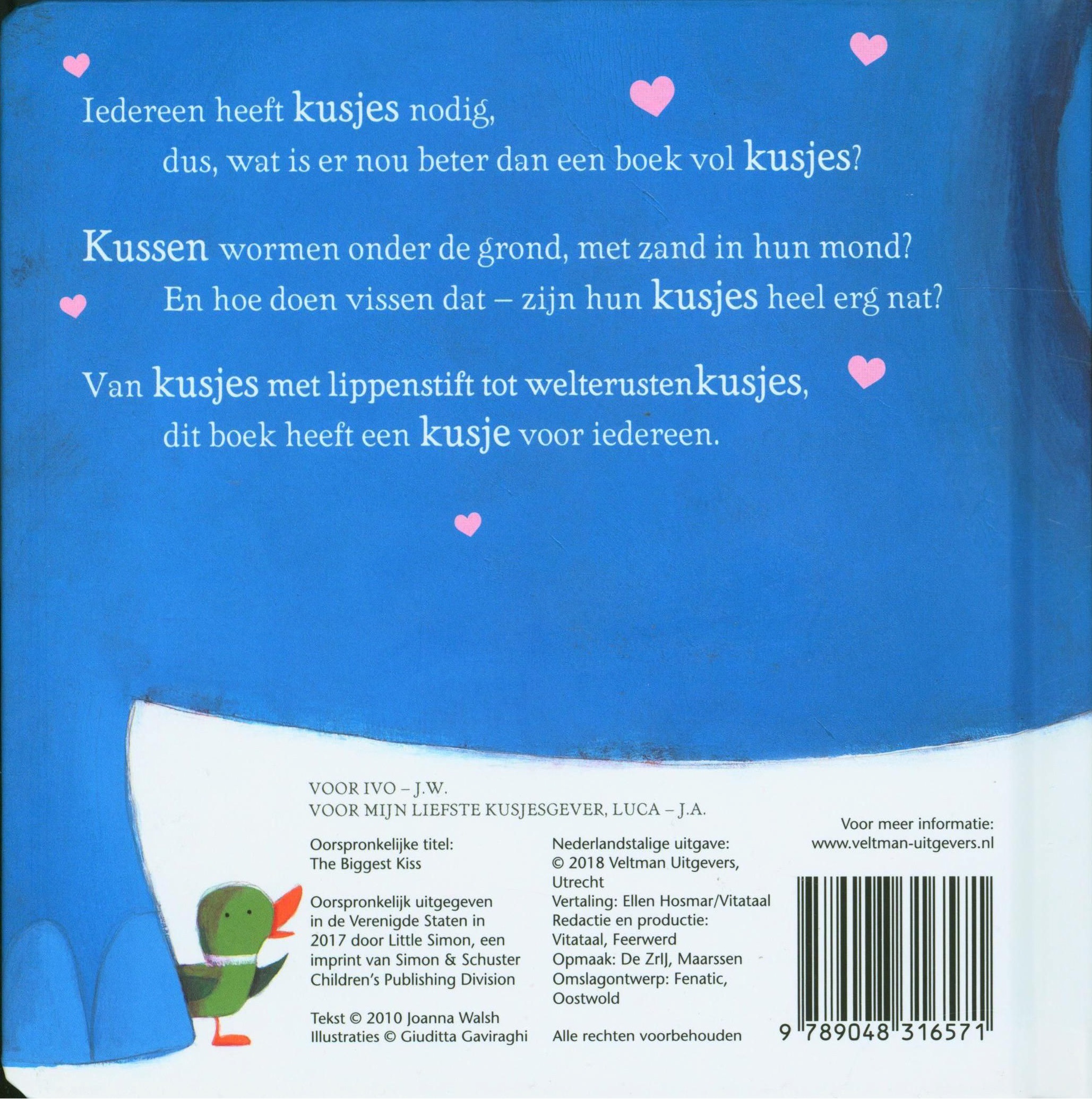 Het allerbeste kusje , Joanna Walsh