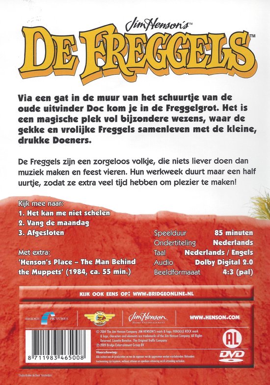 Fraggle Rock Dvd 3 - De Freggels, DE FREGGELS
