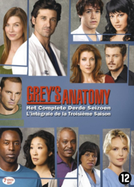 GREY'S ANATOMY S1-S4 DVD BOX NL ,  Patrick Dempsey  Serie: Grey's Anatomy
