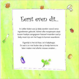 Lekker koken voor je baby ,  Sharon van Wieren