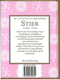Stier 21 april-21 mei , Tirion Uitgevers  Serie: De astrologische bibliotheek