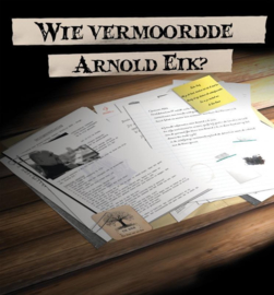 Crimibox: Dossier De Oude Eik - Escape Room Spel - Breinbrekers Gezelschapsspel voor Volwassenen - Interactief Escapemysterie De Oude Eik , Remus van Hout