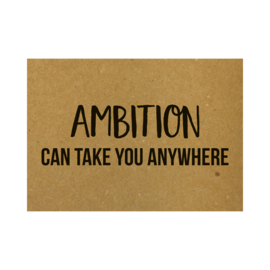 Ambition can take you anywhere, per 10 stuks