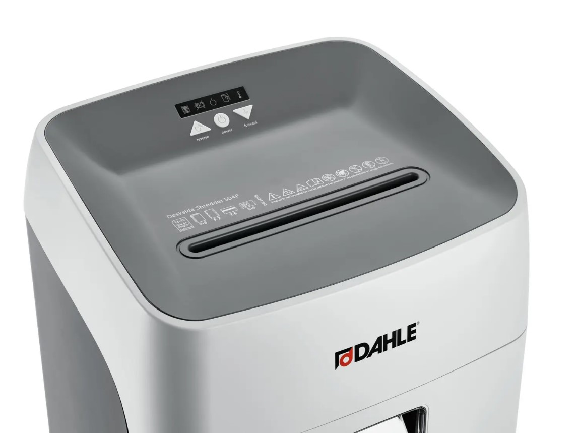 Papiervernietiger DAHLE DeskSIDE 504P CC 2x15mm P-5/P5