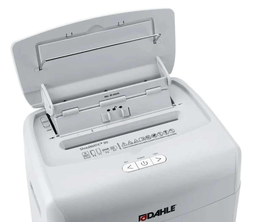 Papiervernietiger DAHLE ShredMATIC® 90 - 10/90 vel CC 4x12 mm P-4/P4