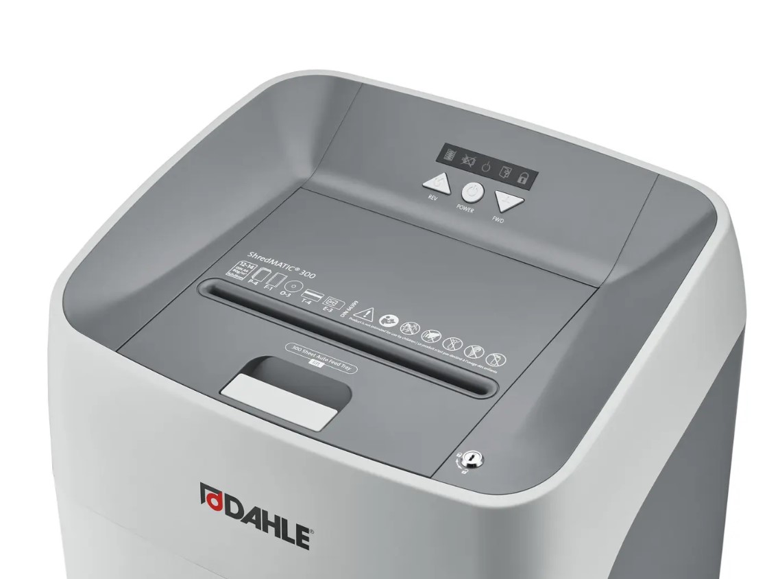 Papiervernietiger DAHLE ShredMATIC® 300- 14/300 vel CC 4x15mm CC P-4/P4