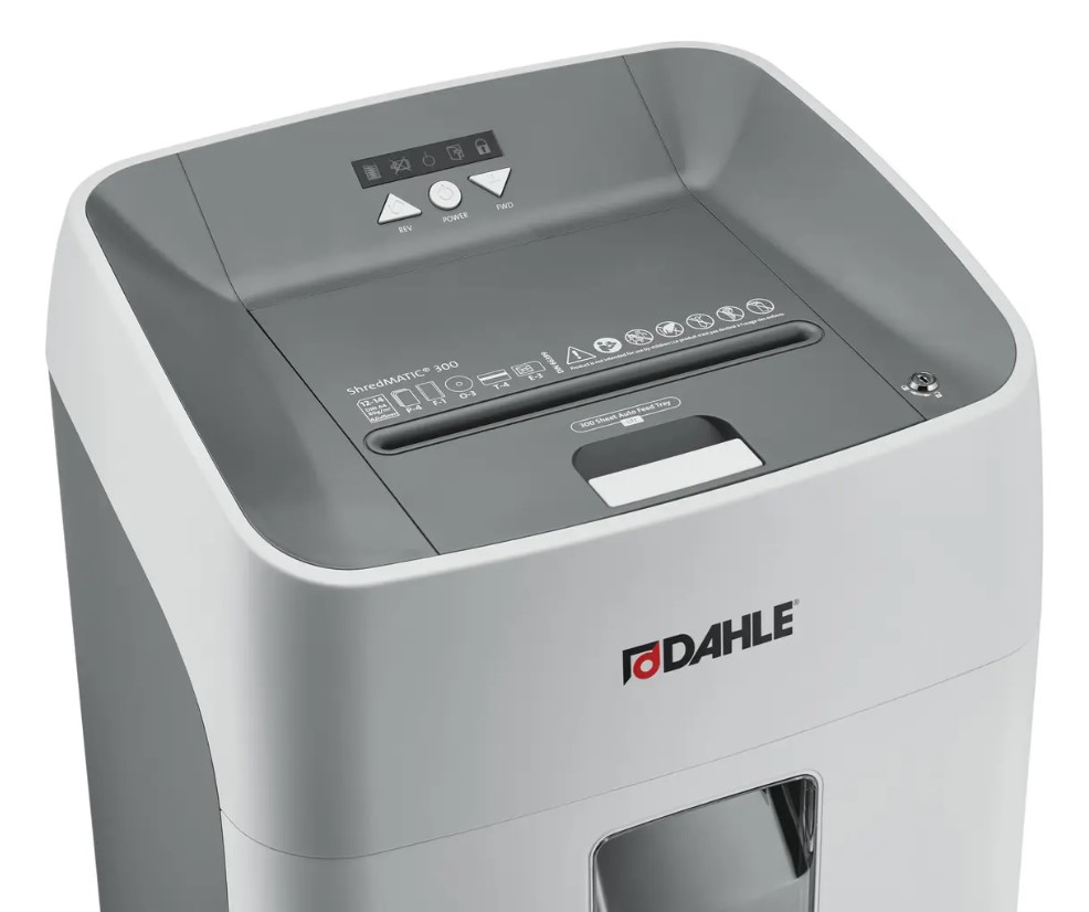 Papiervernietiger DAHLE ShredMATIC® 300- 14/300 vel CC 4x15mm CC P-4/P4