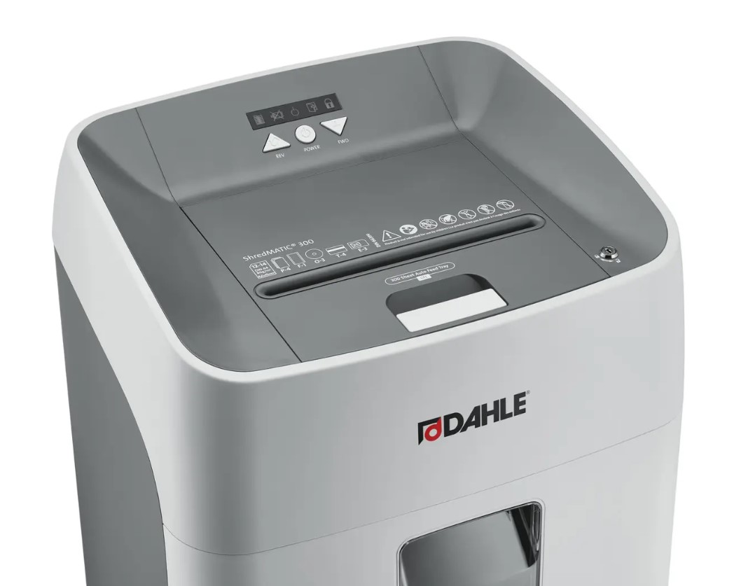 Papiervernietiger DAHLE ShredMATIC® 300- 11/300 vel CC 2x15mm P-5/P5