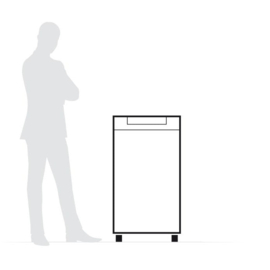 Papiervernietiger IDEAL 3105 CC 4x40 mm P-4/P4