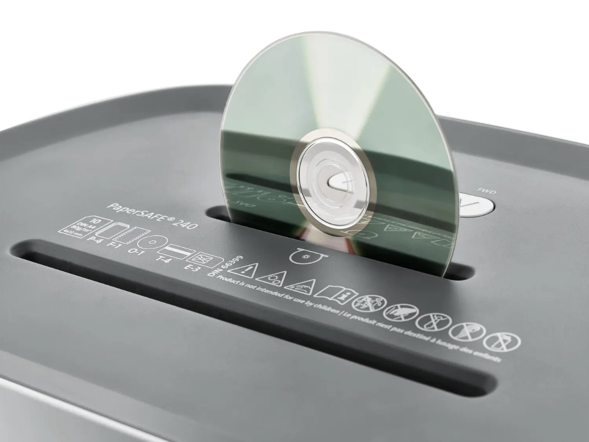 Papiervernietiger DAHLE PaperSAFE® PS 240 CC 4x12 mm P-4/P4