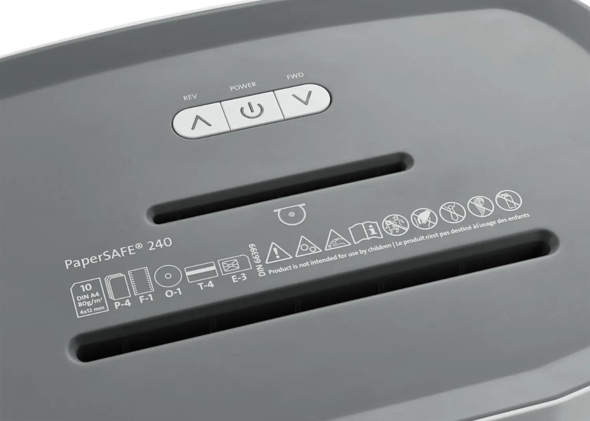Papiervernietiger DAHLE PaperSAFE® PS 240 CC 4x12 mm P-4/P4