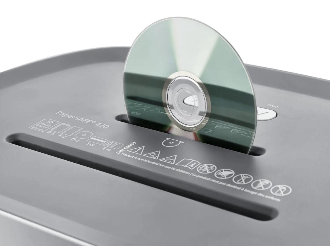 Papiervernietiger DAHLE PaperSAFE® PS 420 CC 2x15 mm P-5/P5