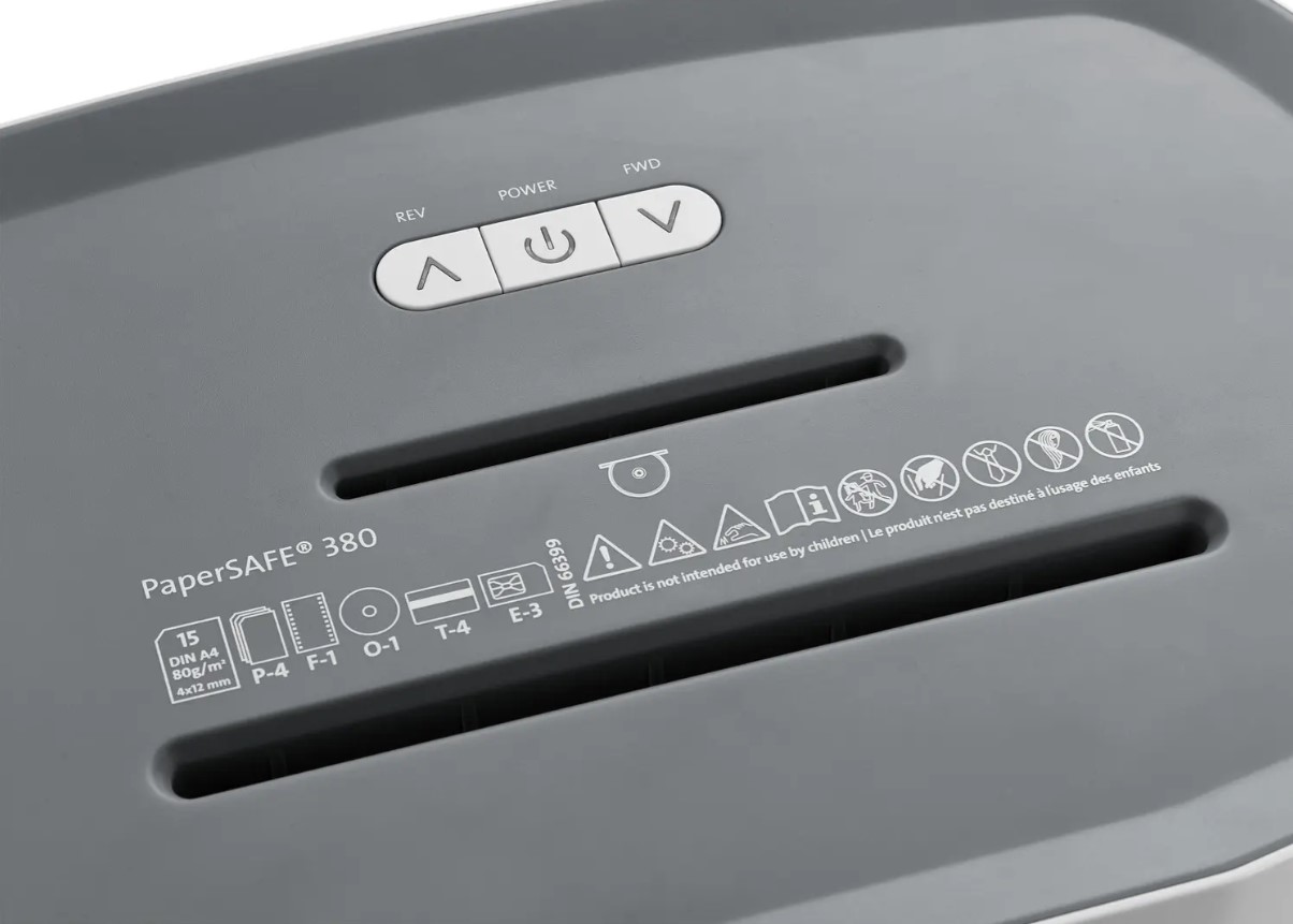Papiervernietiger DAHLE PaperSAFE® PS 380 CC 4x12 mm P-4/P4