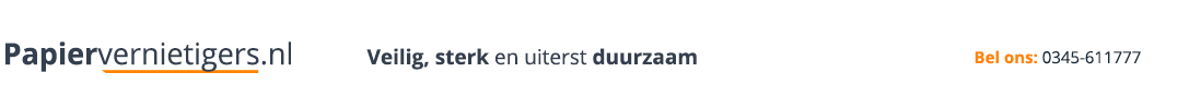 Papiervernietigers