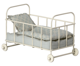 Maileg | Cot Bed | Micro | Blue
