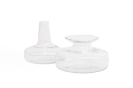 XLBOOM | HOST DUO CARAFE/VASE | SMALL | CLEAR