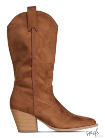 Musthave Dames Cowboy boots Suedine Zwart Western Musthave Dames Cowboy boots Suedine Zwart Western