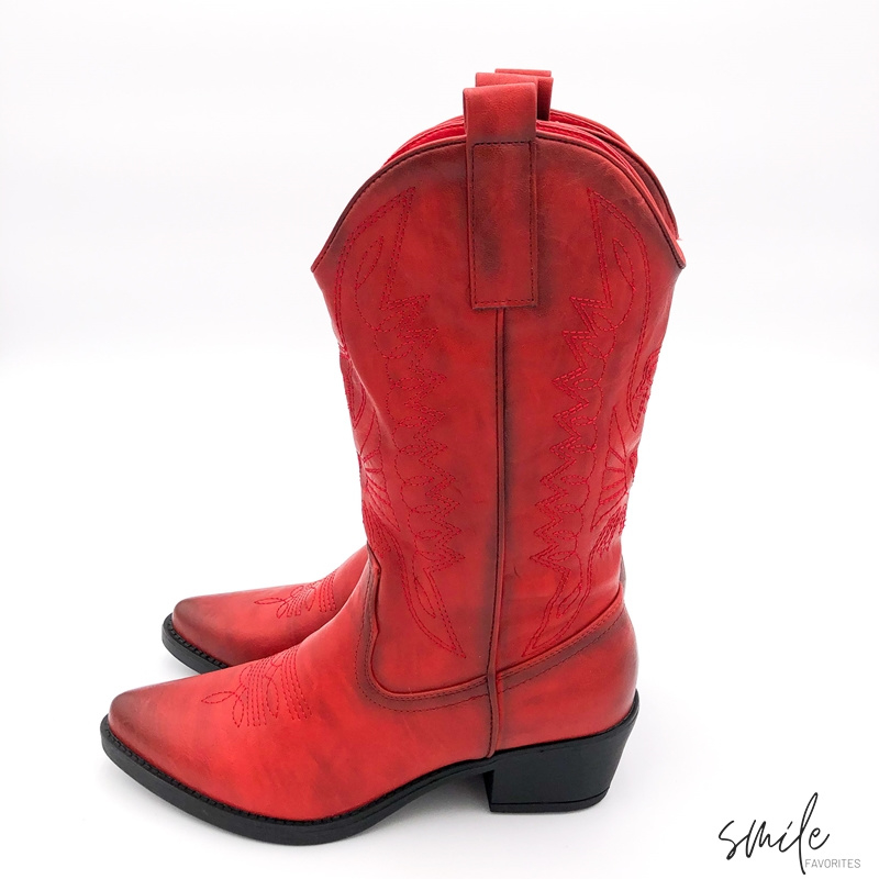 Musthave Dames Cowboy boots Rood Western Laarzen Musthave Dames Cowboy boots Rood Western Laarzen