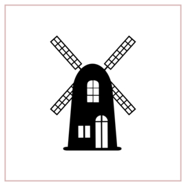 Raamsticker | Molen