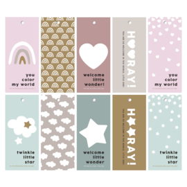 Newborn cadeaulabels