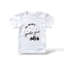 Ik word grote zus - boerderij | strijkapplicatie
