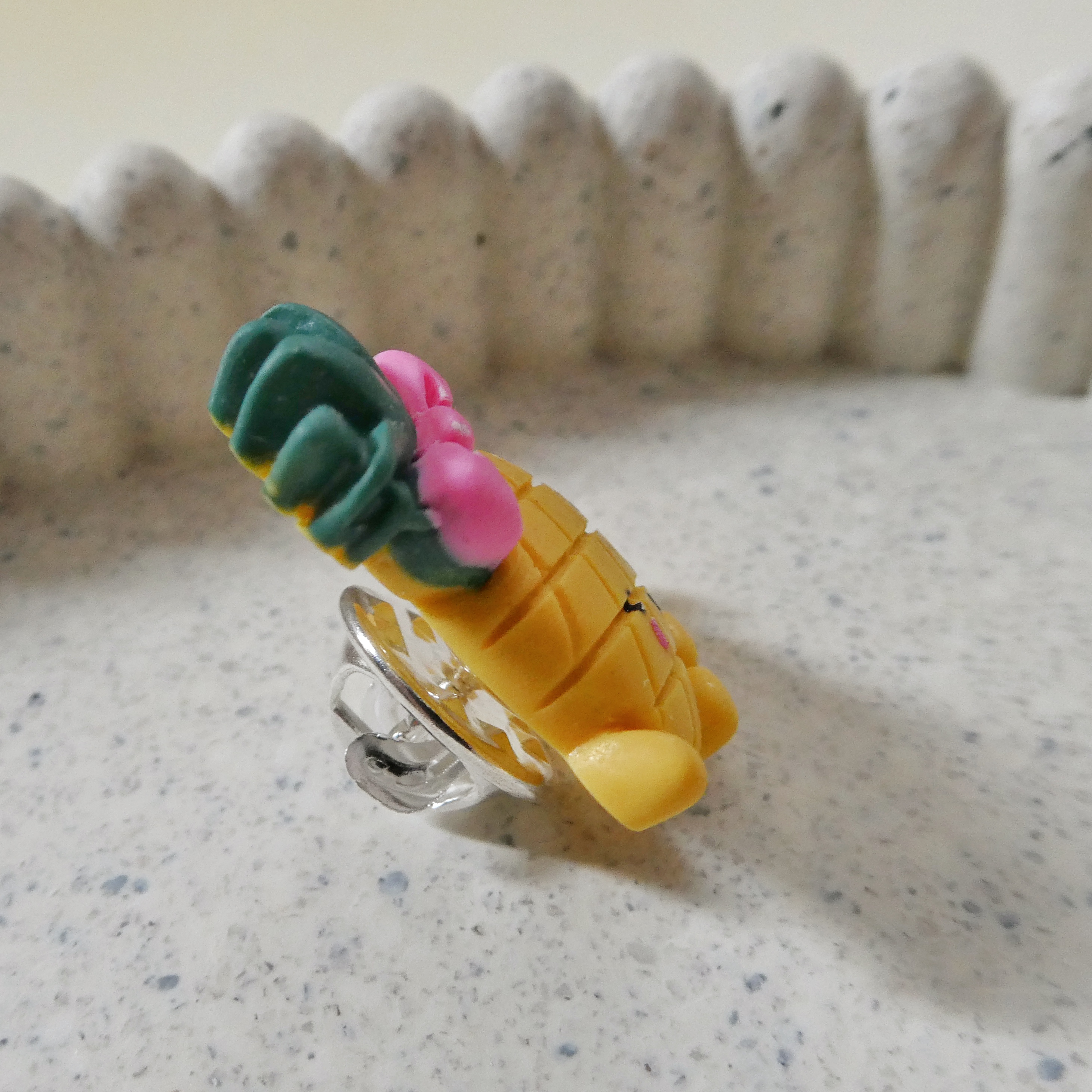 Ananas - kleding pin