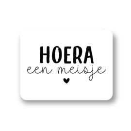 Hoera een meisje