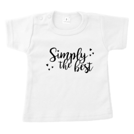 Simply the best (hartjes) | shirt