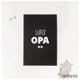 SUPER opa | cadeaukaartje