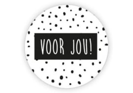 Voor jou | sticker