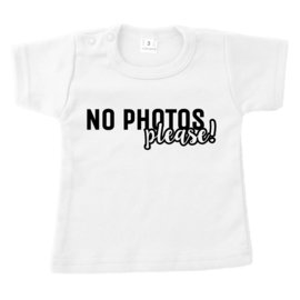 No photos please | shirt