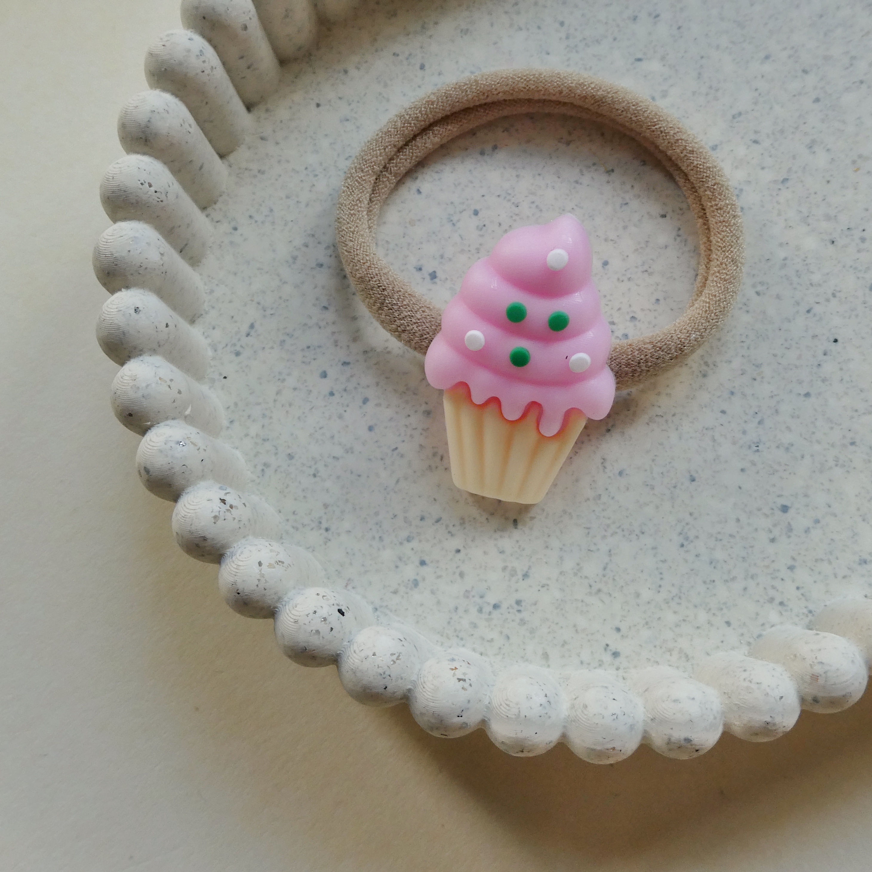 Cupcake - haarelastiekje groot