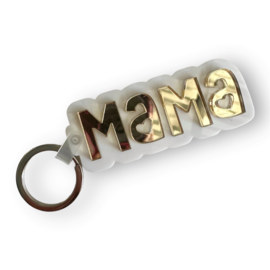 Sleutelhanger mama - dubbel | plexiglas