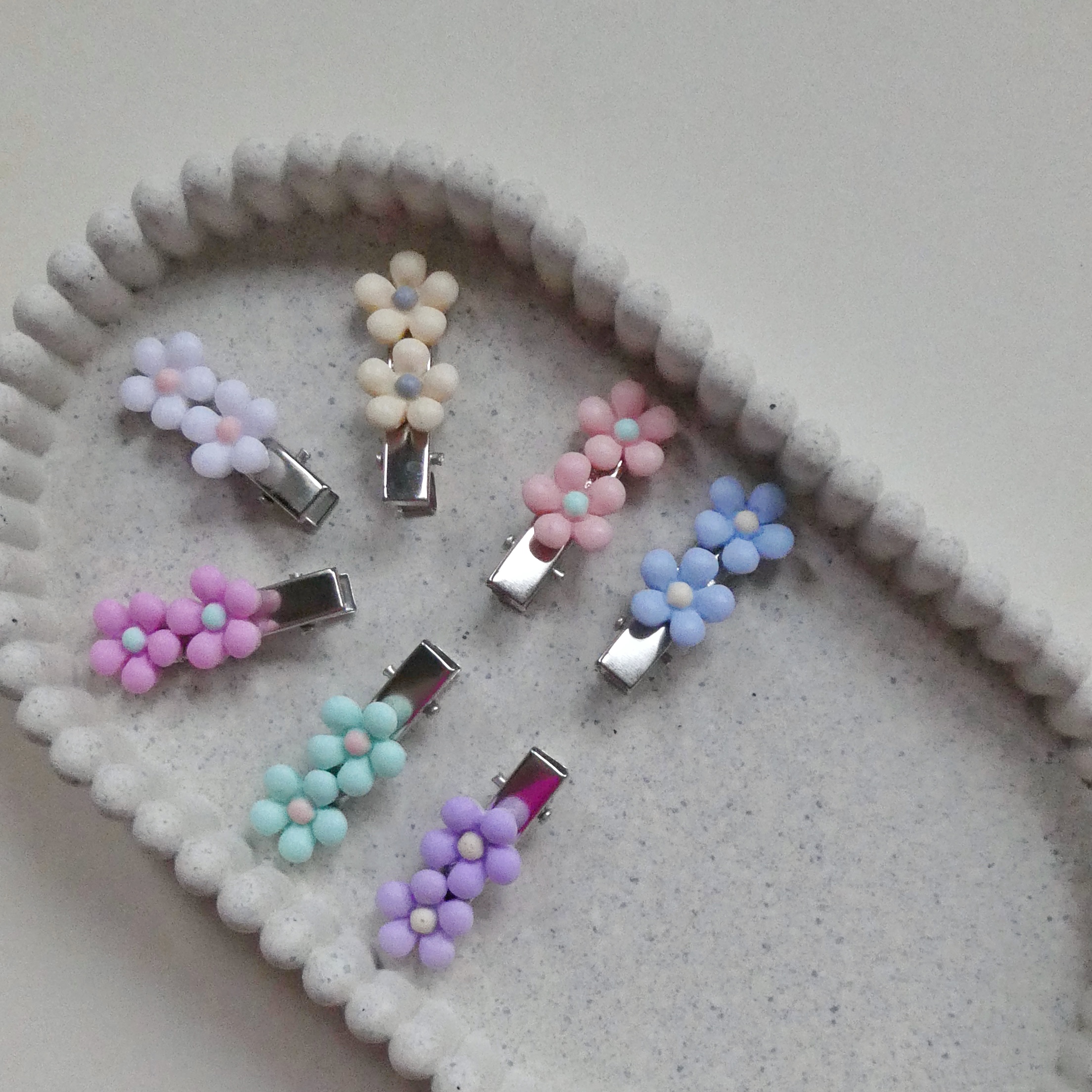 Bloemetjes | alligator clip