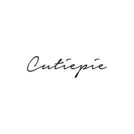 Cutiepie | strijkapplicatie