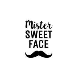 Mister sweet face | strijkapplicatie