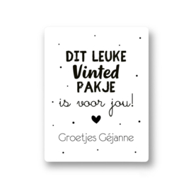 Dit leuke Vinted pakketje is voor jou | 70 x 54