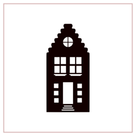 Raamstickers | Huisje D