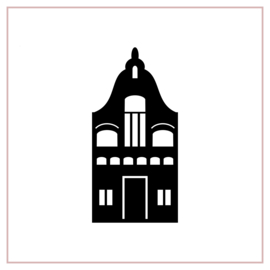 Raamstickers | Huisje H