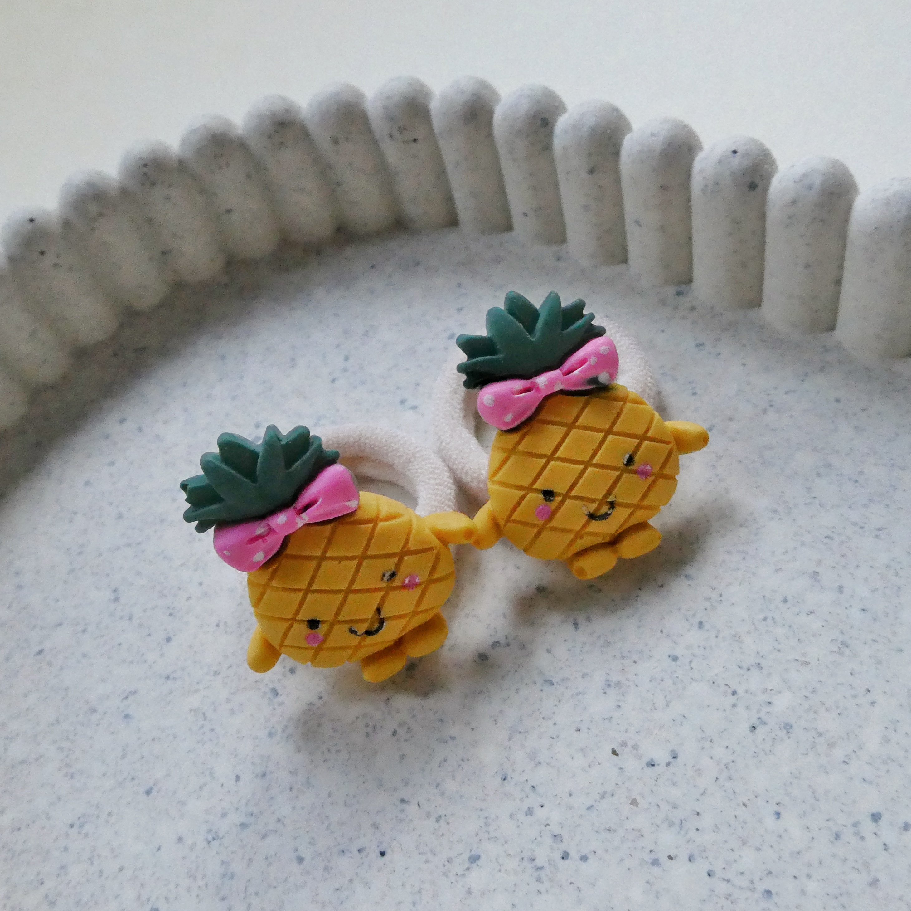 Ananas - haarelastiekjes