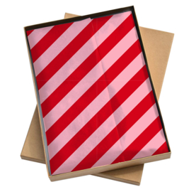 Stripes Red/Pink | vloeipapier